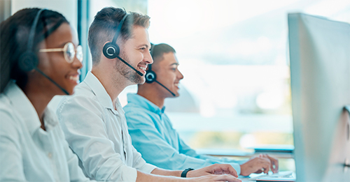 Imagem ilustrativa da equipe de Ouvidoria da Pleno Saúde